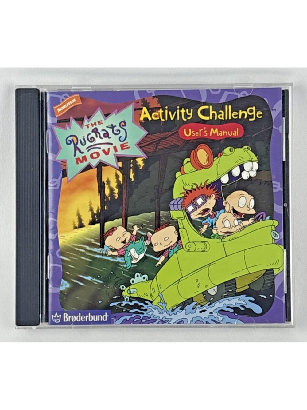 The Rugrats Movie Activity Challenge PC CD-ROM Computer Win/Mac 1998 Tested
